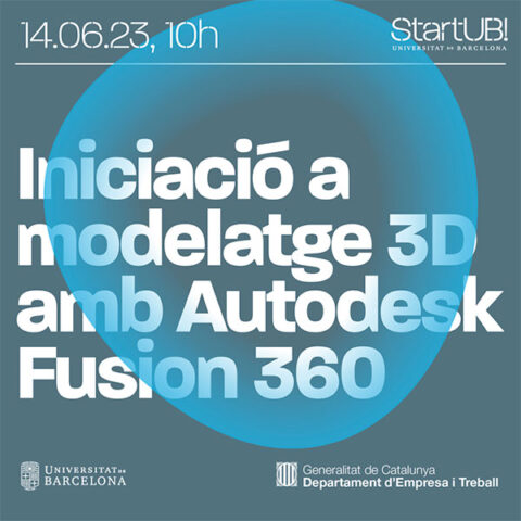 Iniciació a modelatge 3D amb Autodesk Fusion 360
